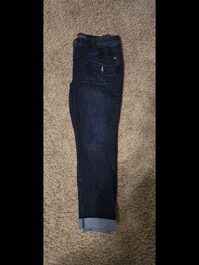 Democracy Dark Blue Denim Jeans - Size 14